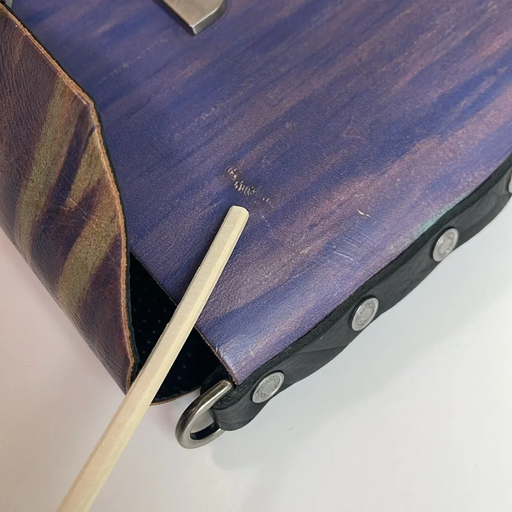 Jon Wye Leather Clutch Crossbody - Picture 17 of 17